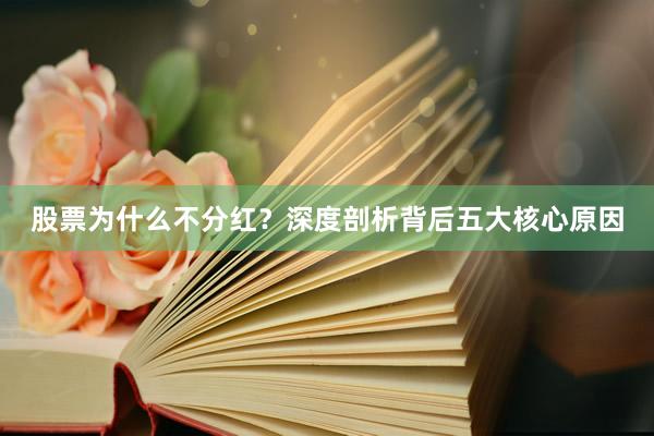 股票为什么不分红？深度剖析背后五大核心原因